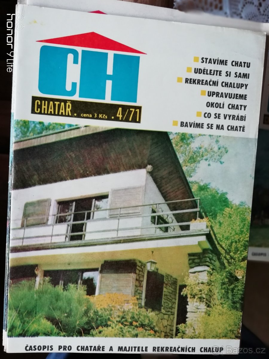 Časopis Chatař 1971 - 4