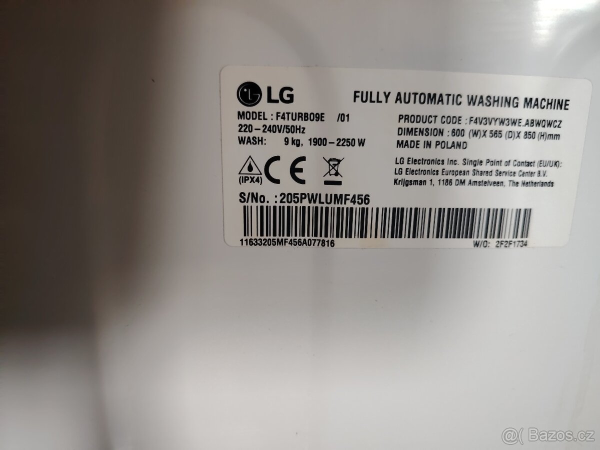 Pračka LG - 4