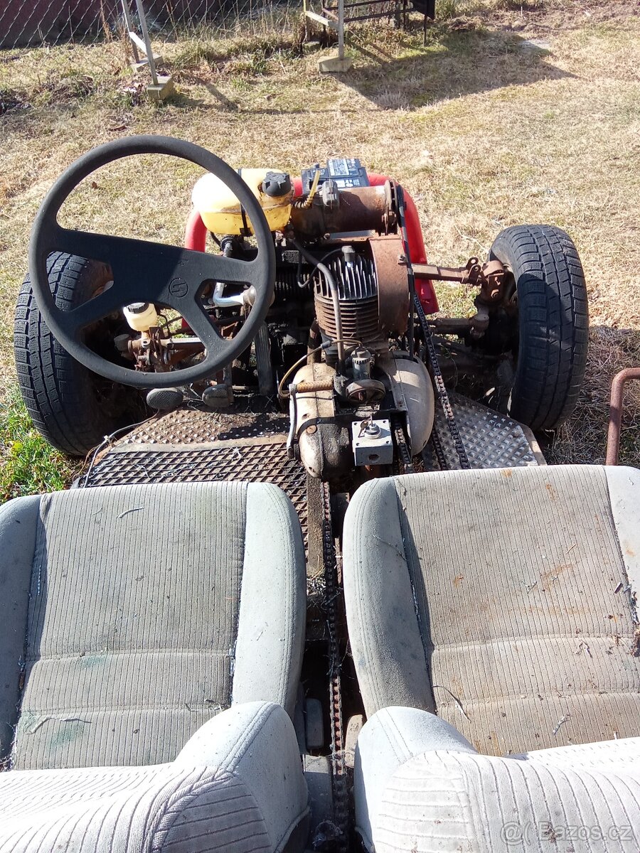 Traktůrek domácí výroby - 4