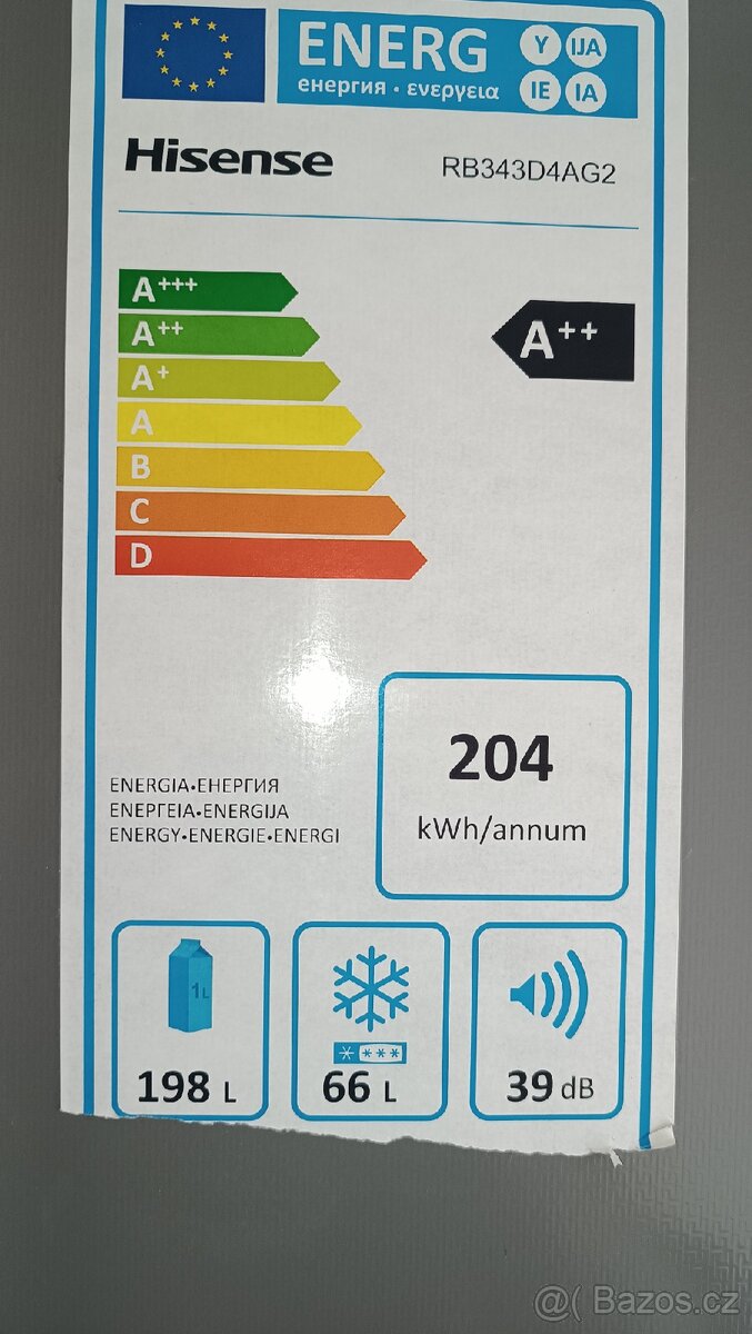 Lednice Hisense RB343D4AG2 - 4
