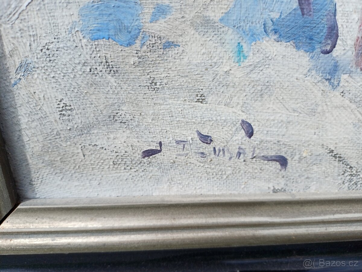 Starý obraz 90×74cm - 4
