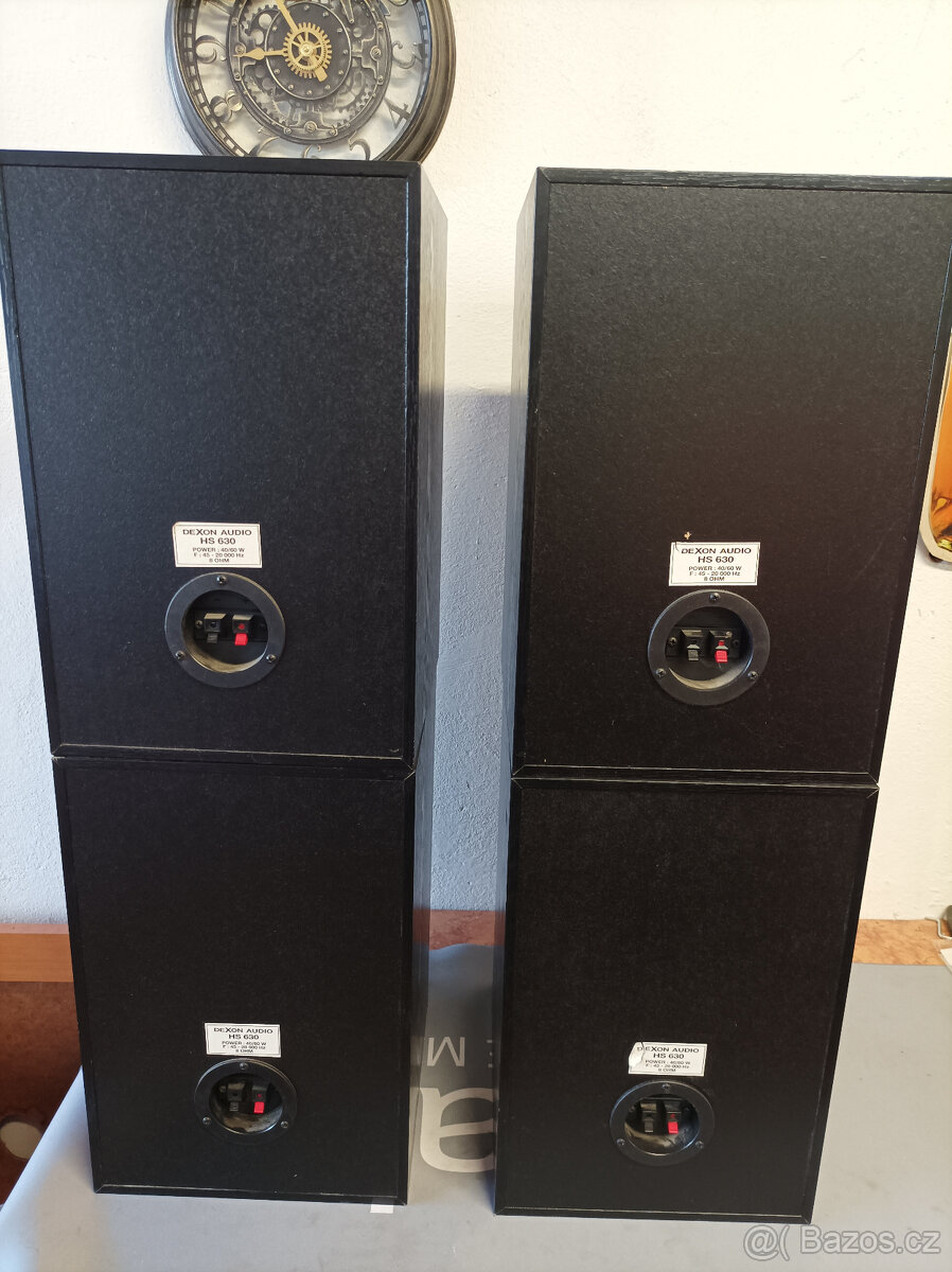 Prodám 4 kusy reproduktory Dexon Audio HS 630 - 4