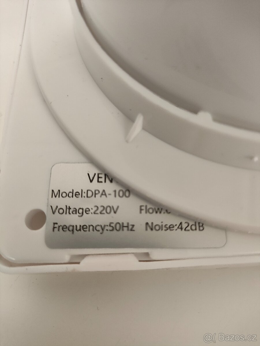 #L0406 Kúpeľňový ventilátor DPA-100 220V - 4