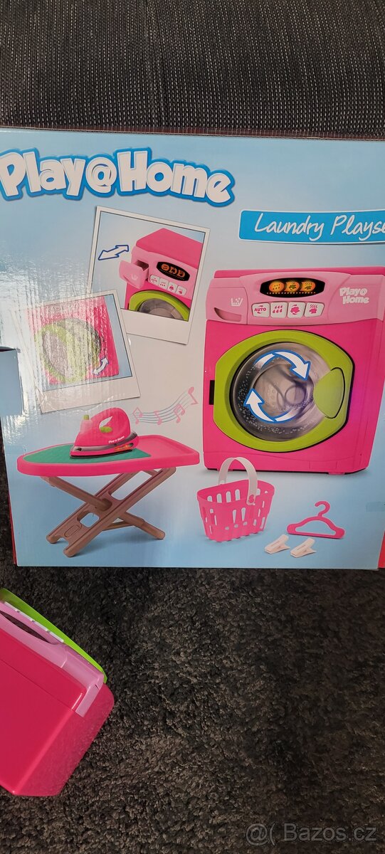 Dětský set na praní Playhome prádelna - 4