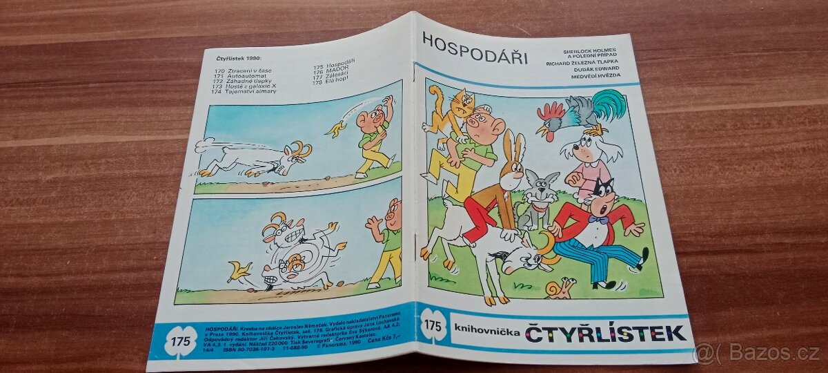 Čtyřlístek ročník 1990 - 4