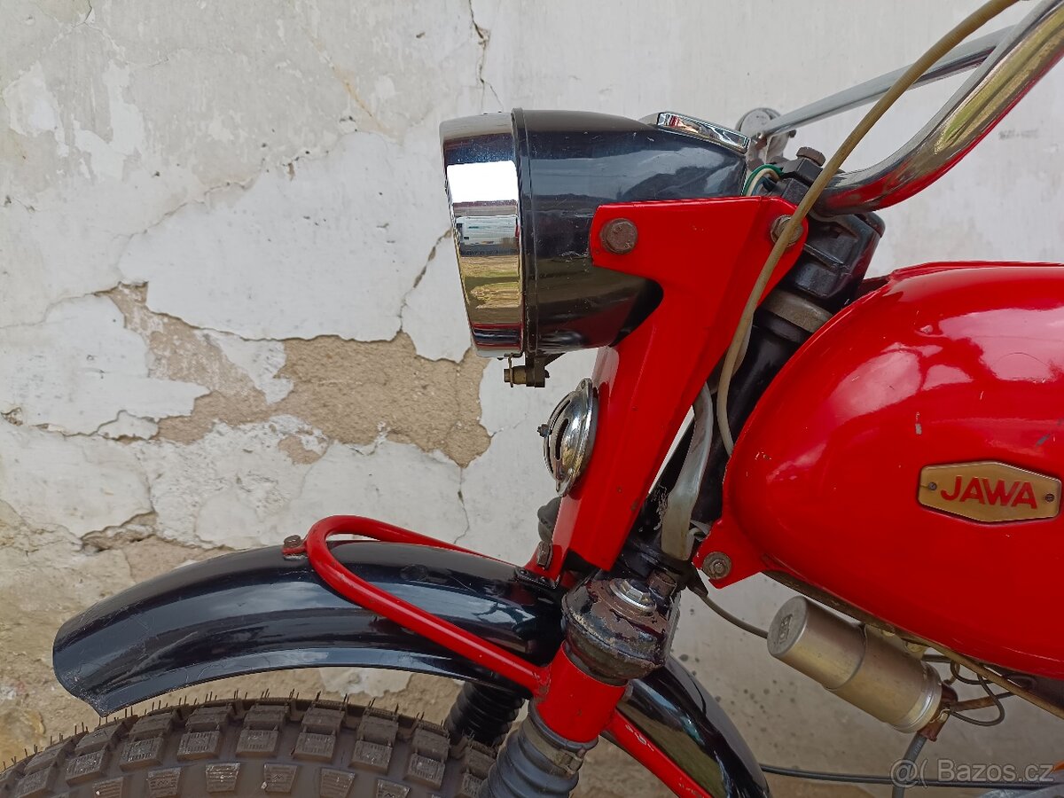 motocykl Jawa 90 ccm Cross - 4