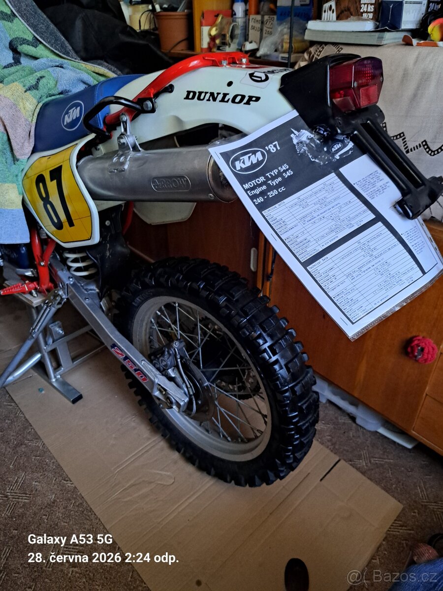 Ktm 250 gs soutezni enduro - 4