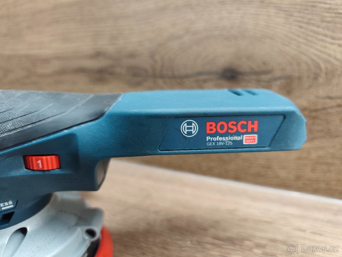 bosch gex 18V 125 excentrická brúska - 4