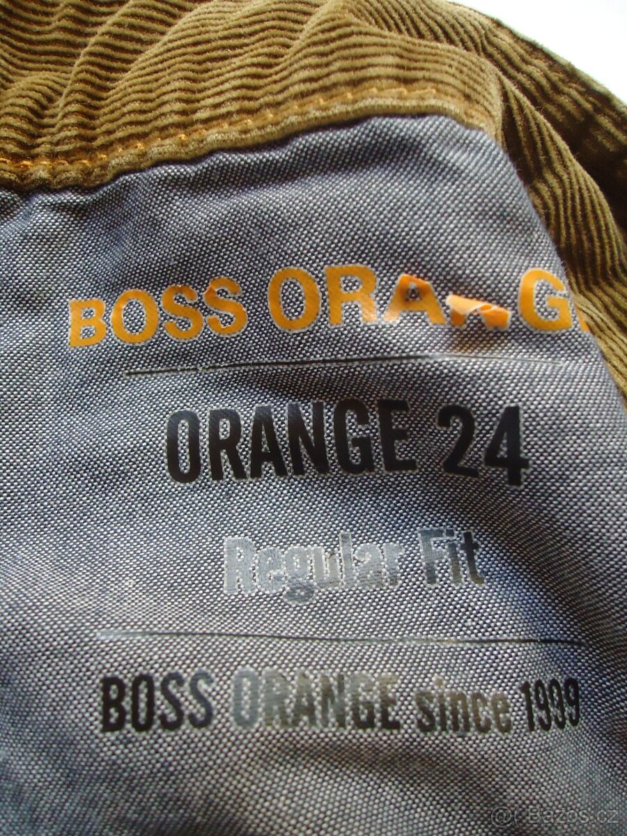 Manšestrové kalhoty Hugo Boss, vel. 30/32 - 4