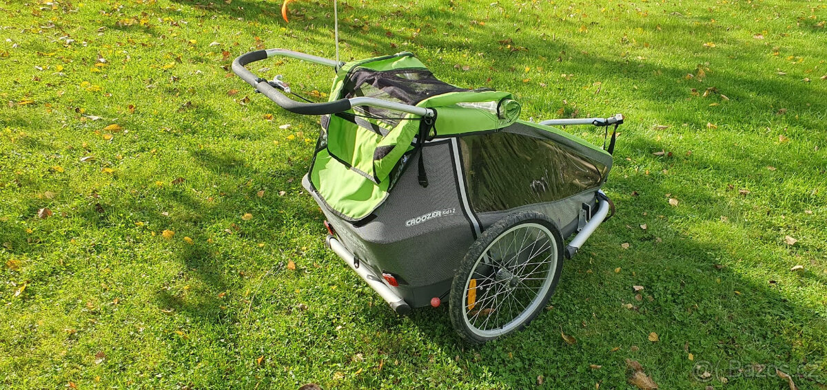 Croozer Kid for 2 – dětský vozík za kolo - 4