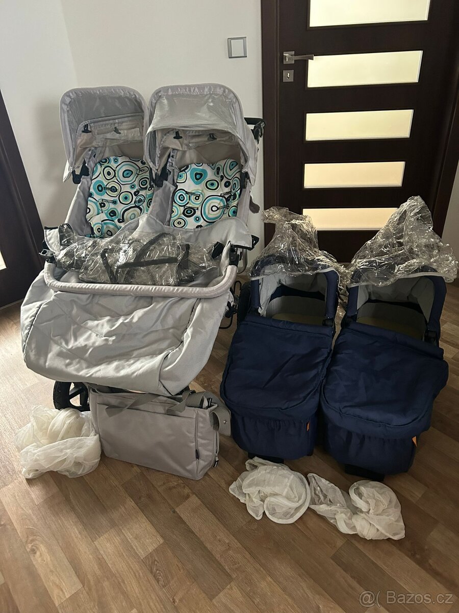 Kočárek pro dvojčata easywalker - 4
