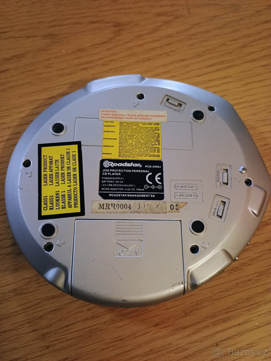 Discman CD přehrávač Roadstar - 4