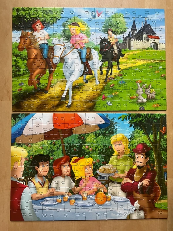 Puzzle Bibi a Týna 4 v 1 - 4