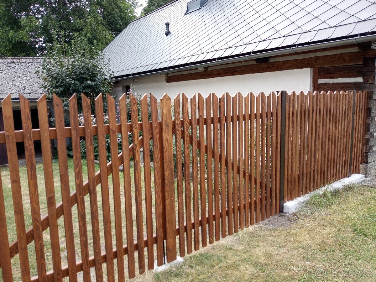 Stavby, opravy a renovace dřevěných plotů - 4