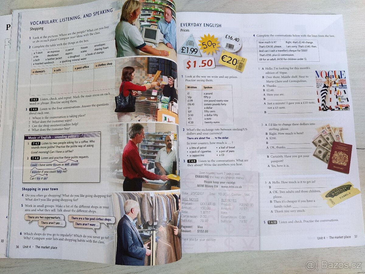 Učebnice + pracovní sešit New Headway - 4