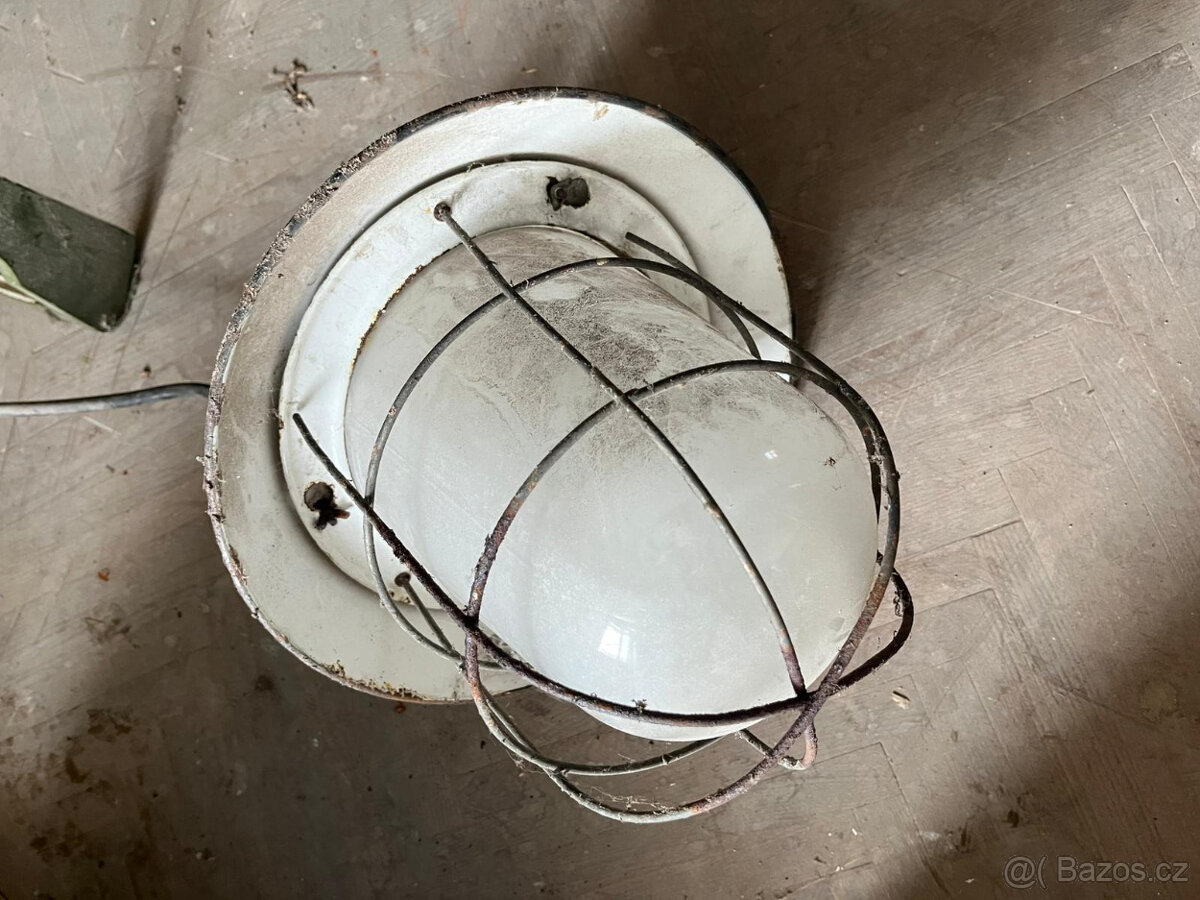 Tovární lampy vintage - 4