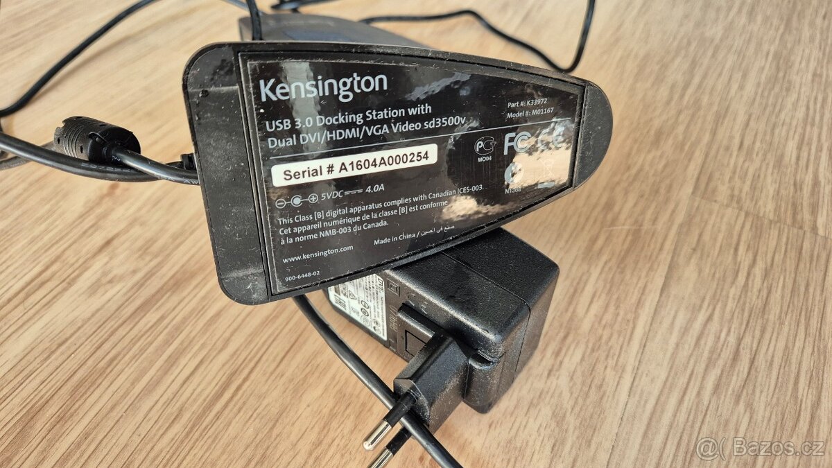 USB dock Kensington sd3500v + usb hub - 4
