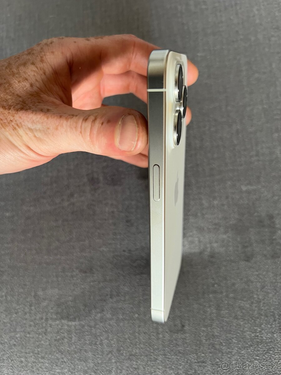 Apple iPhone 15 Pro, 256GB, White Titanium - 4