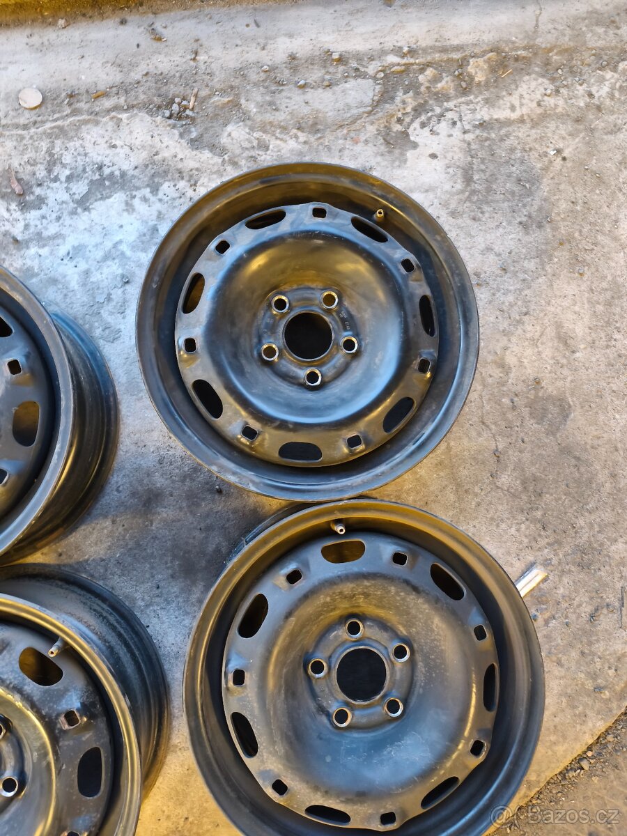 Plechový disk fabia 5x100 t 14 - 4