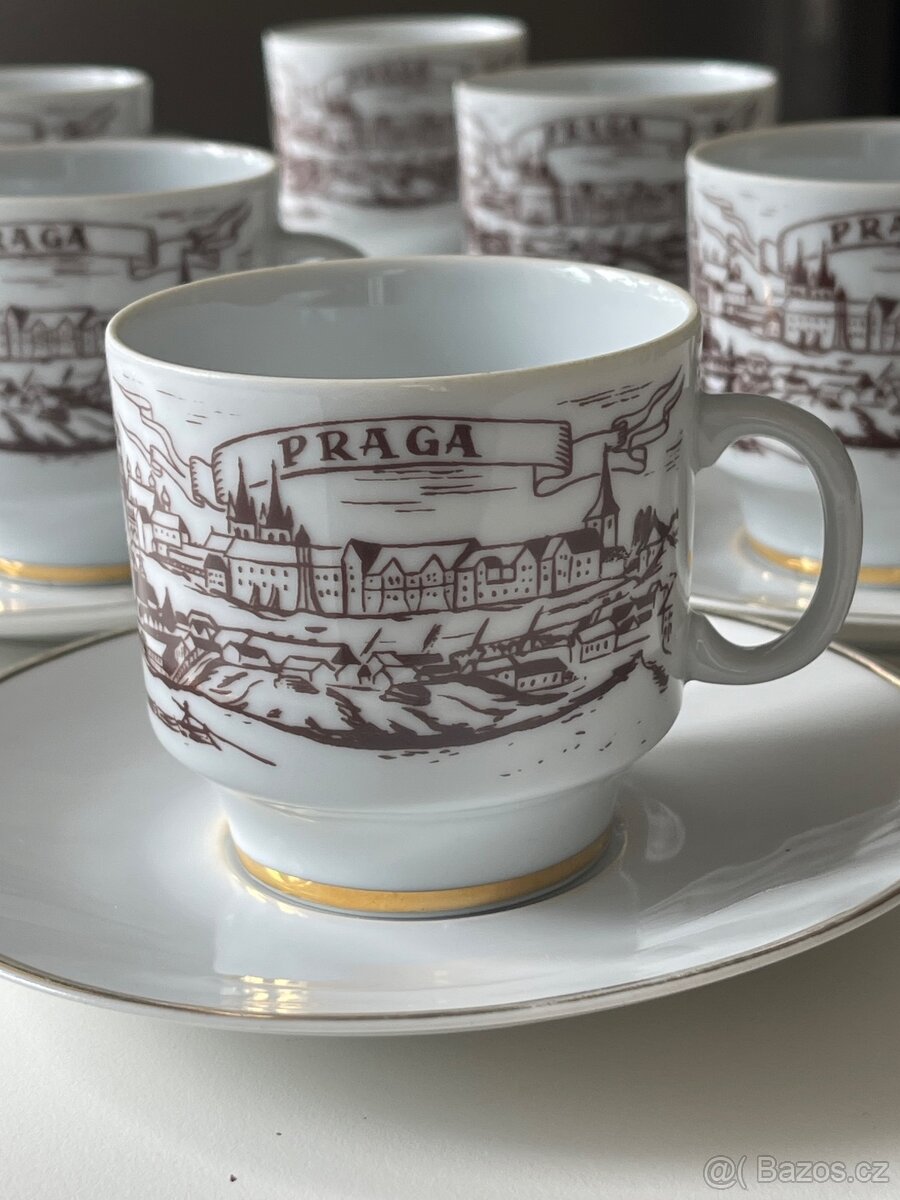 Hrnky s motivem Prahy - Epiag 6+6 - 4
