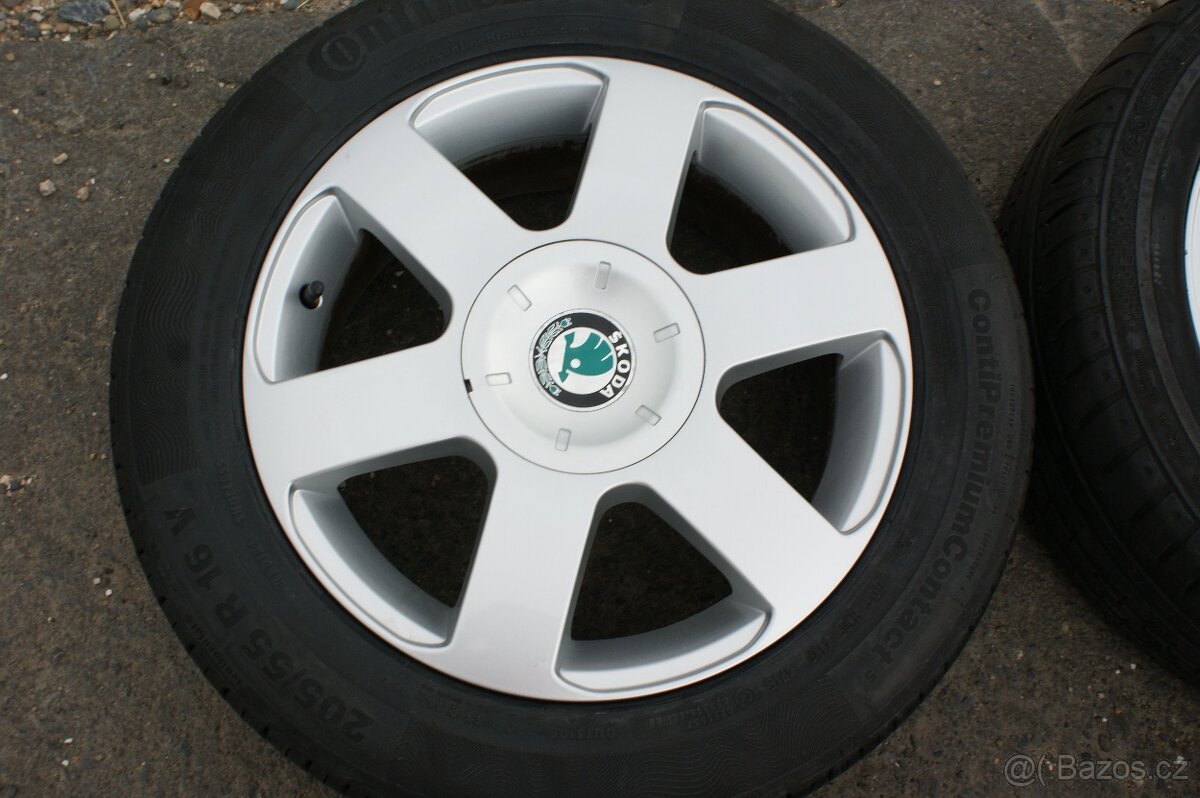 kola originál Skoda nebo taky na VW Seat Audi s pneu - 4