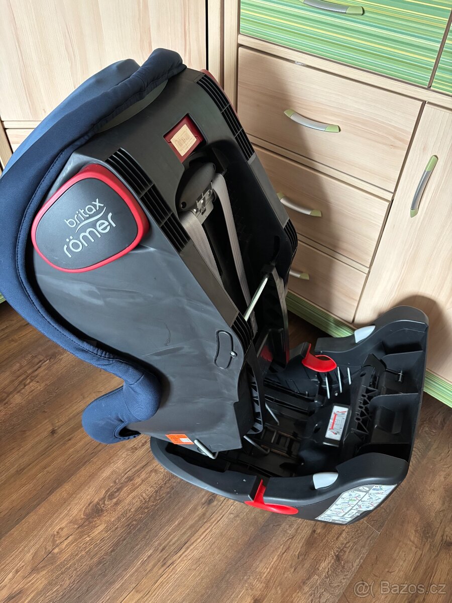 Autosedačka 9-18kg Britax King II Black Series modrá - 4