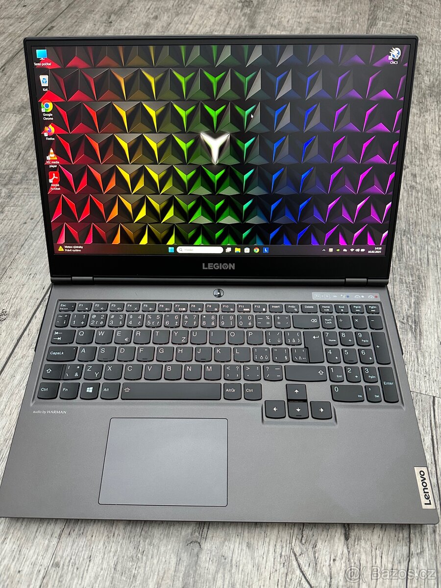 HERNÍ NOTEBOOK LENOVO LEGION PRO- i5 10.gen/SSD/RGB/RTX/WIN - 4