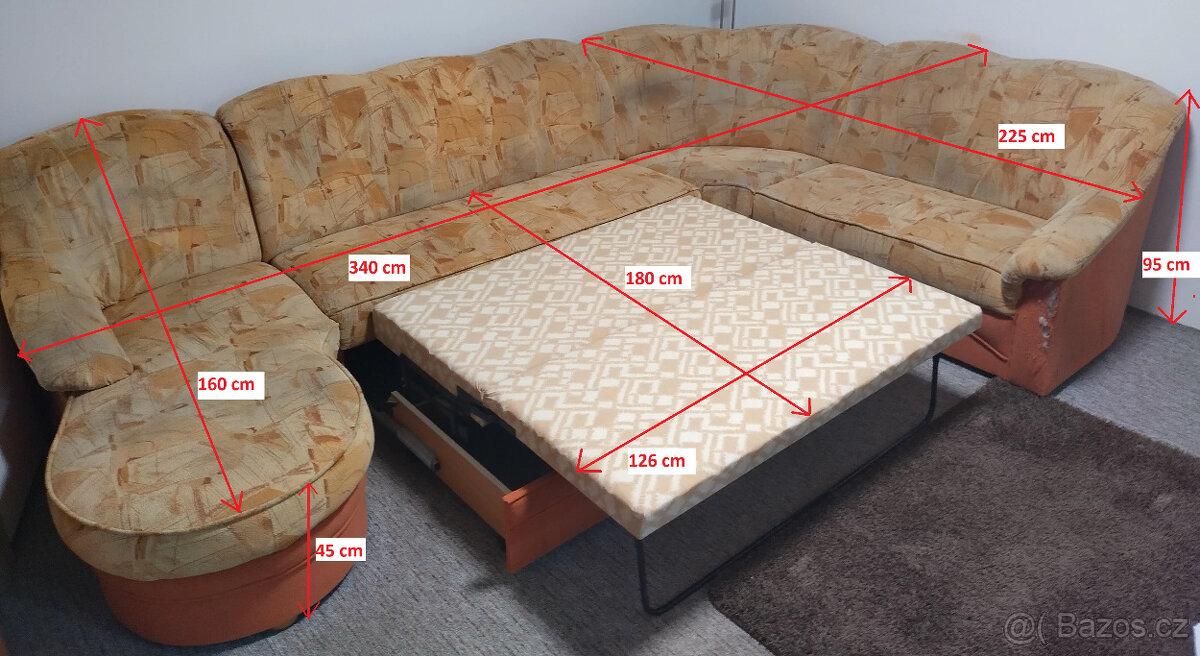 Daruji - Velká sedací souprava do U - 4