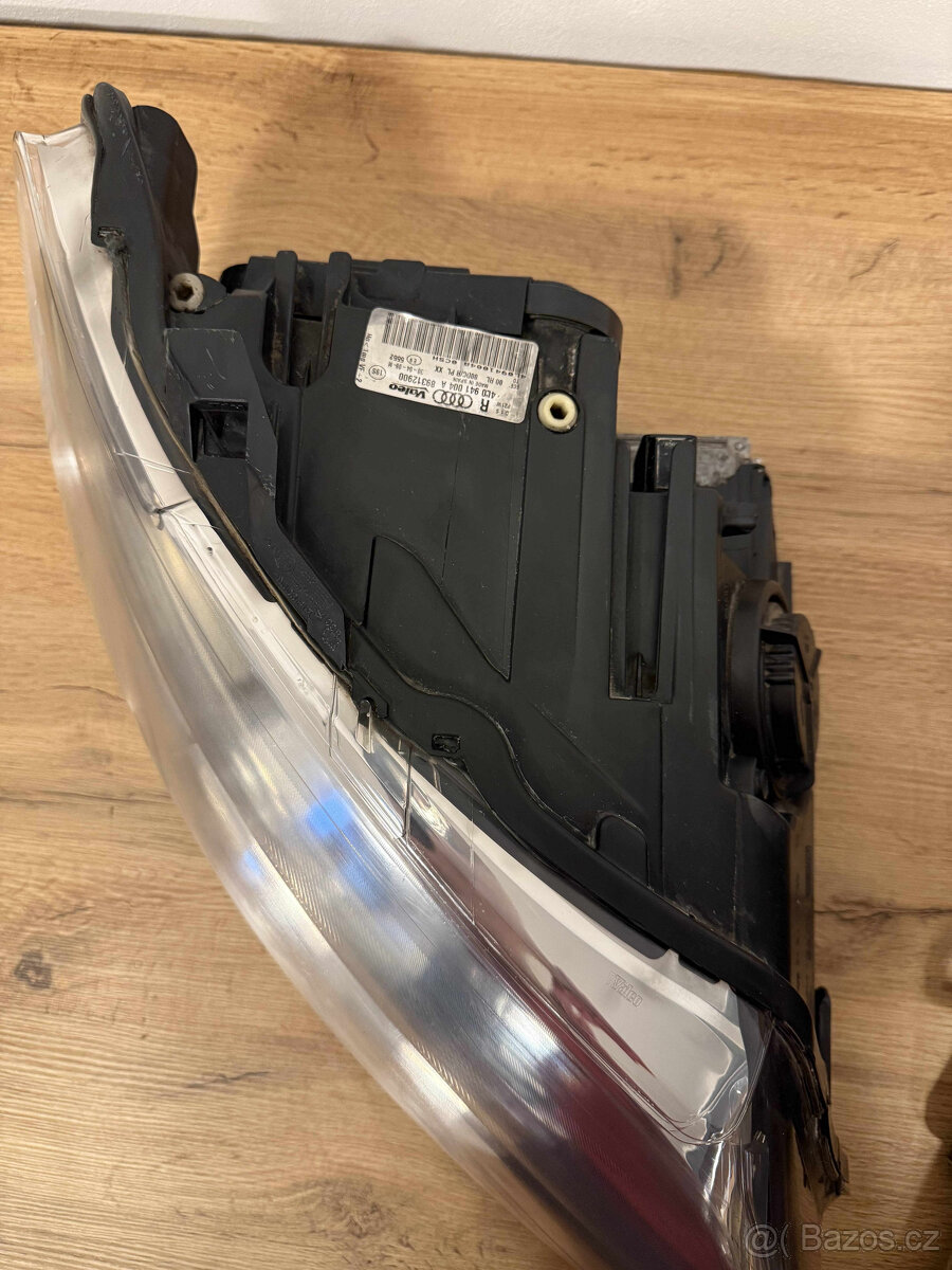 4L0941004A + 4L0941005A – originál světlomety Audi Q7 (4L, 2 - 4