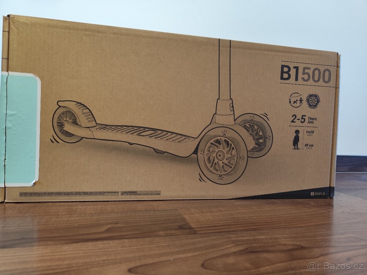 Dětská tříkolová koloběžka - 4