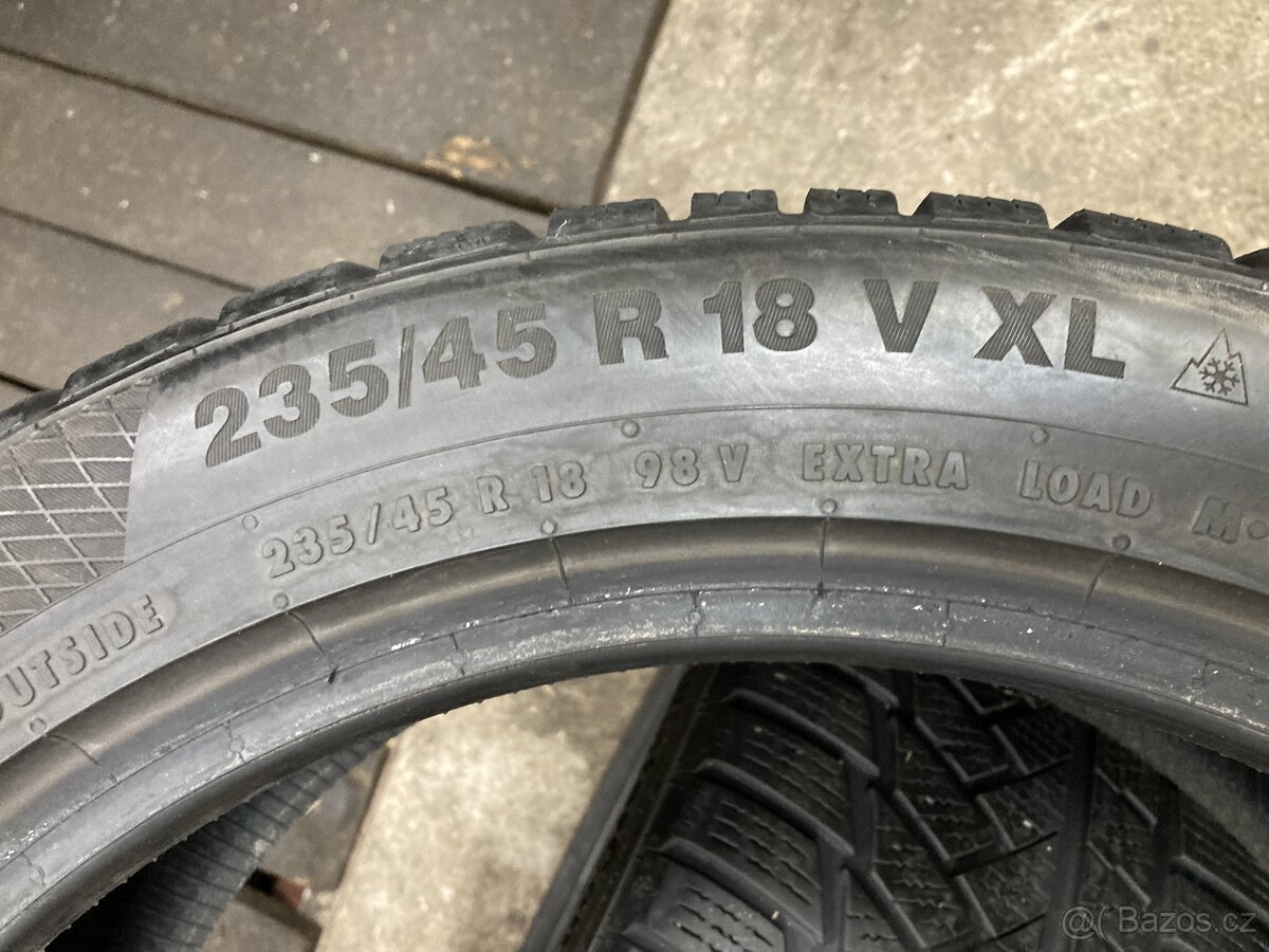 Zimni pneu 235/45 R18 continental - 4