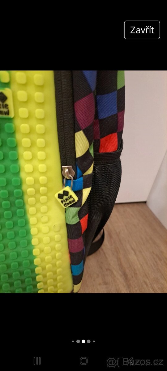 Školní pixelový baťoh značky Pixie crew - 4