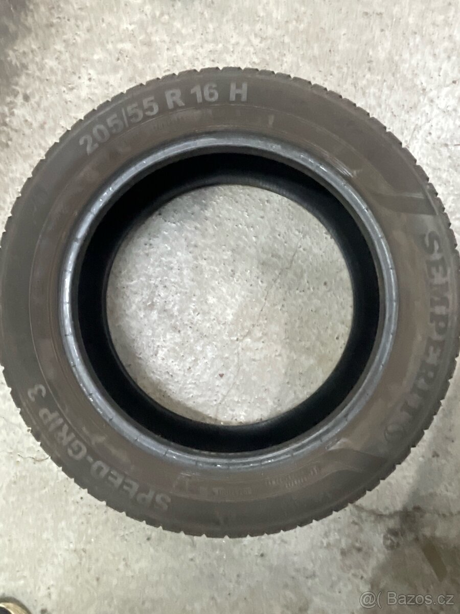 Samostatná zimní pneu 205/55/16 Semperit - 4
