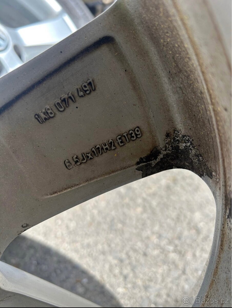 Alu kola VW 5x112 r17 - 4