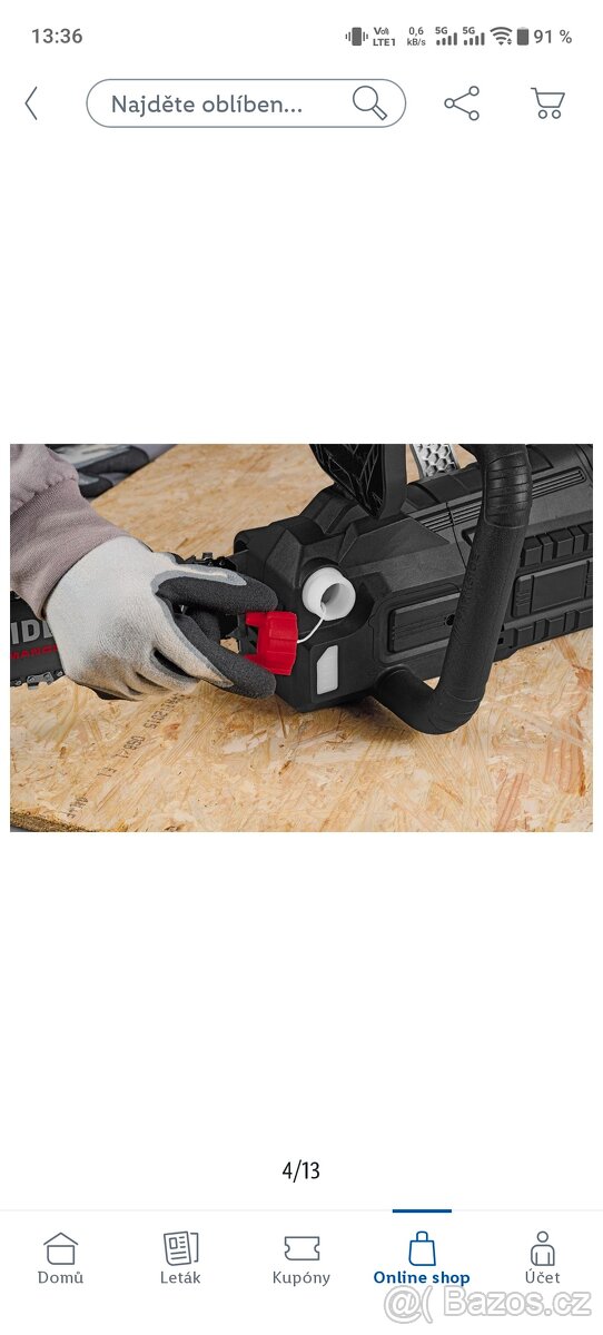 Elektrická pila parkside performance nová - 4