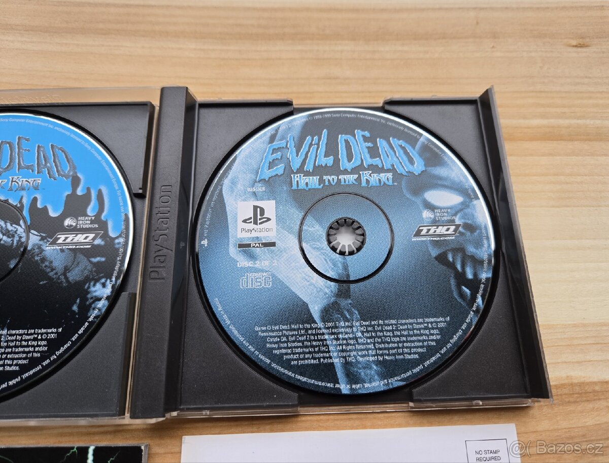 Ps1 Rare Evil Dead Hail to the King - 4
