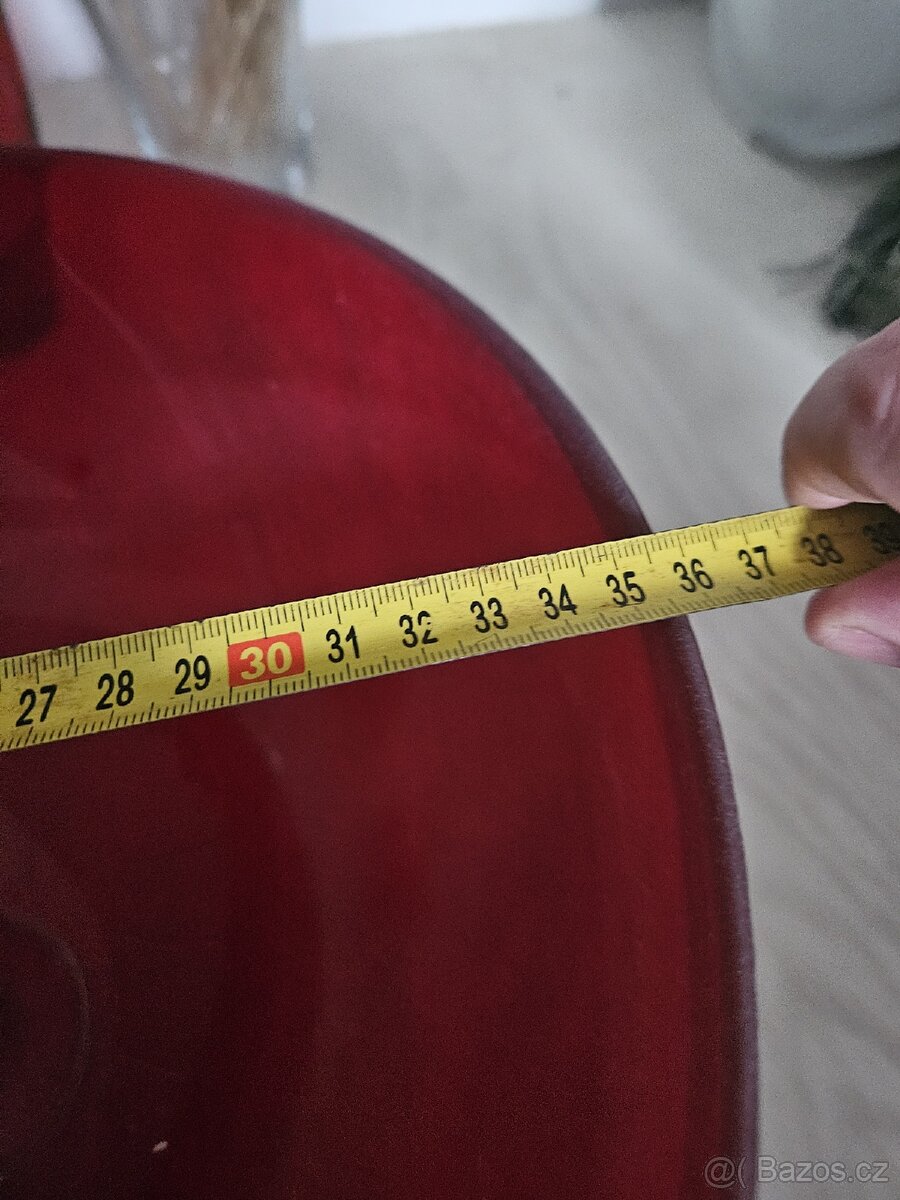 Rubínově červené sklo - 4