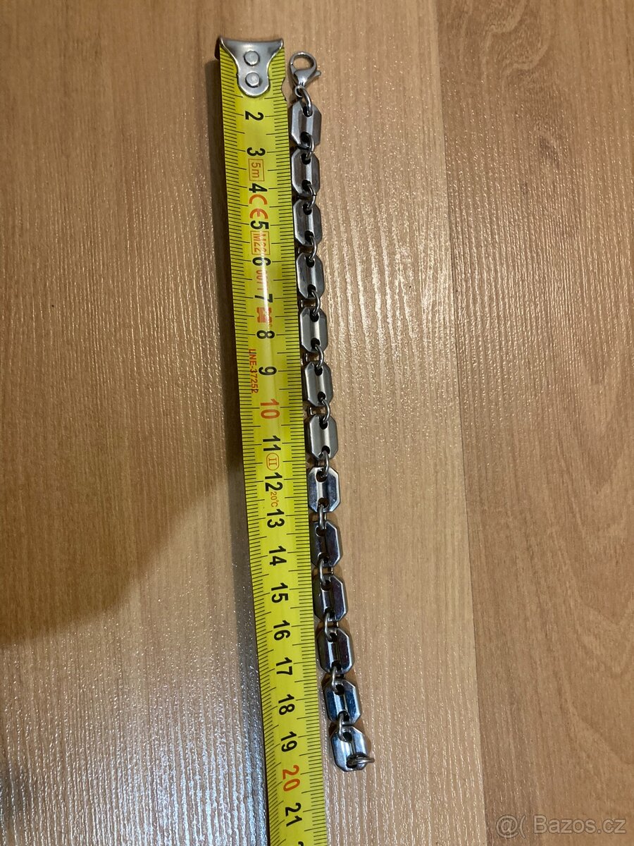 Řetízek a náramek z chirurgické oceli - 4