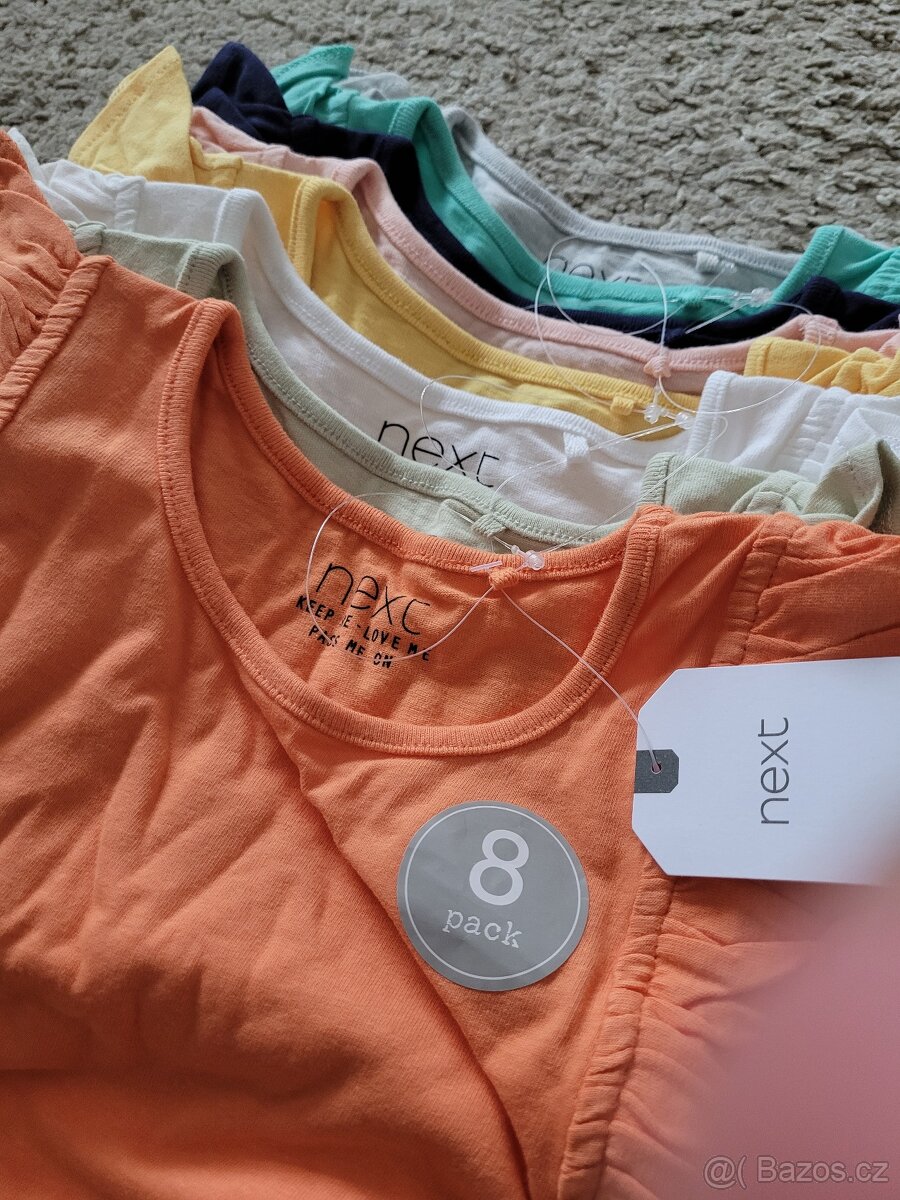8pack dívčí trička 122 - 4
