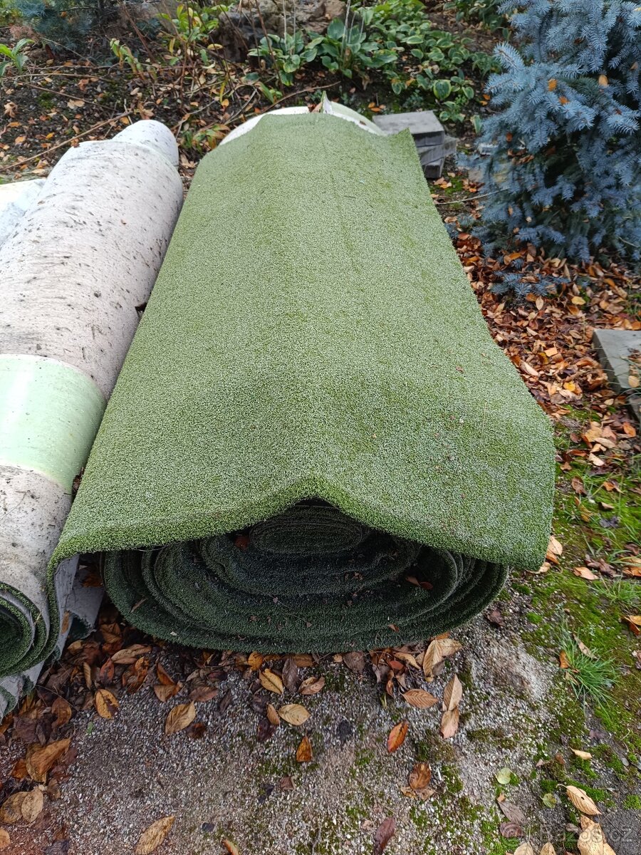 Fotbalový umělý použitý trávník 5 cm - 4