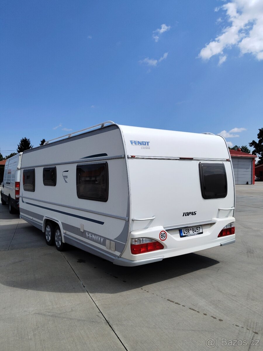 Prodám dvouosý karavan fendt Topas 590 - 4