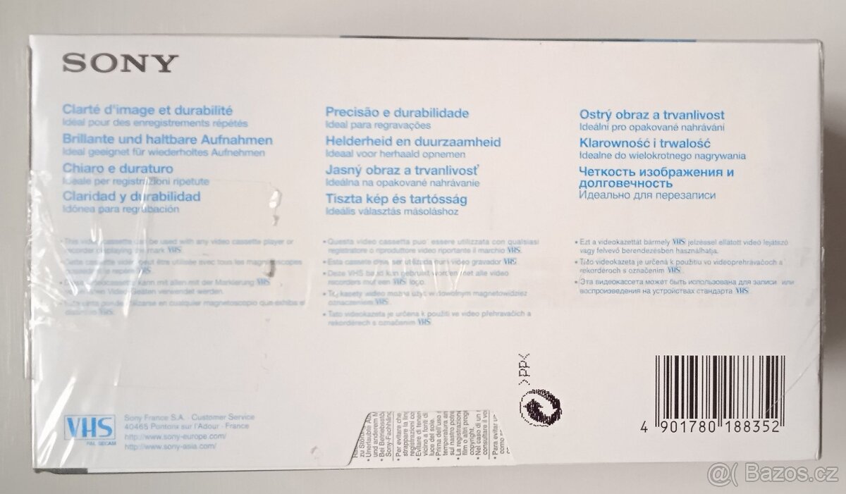 VHS SONY - videokazety - 4