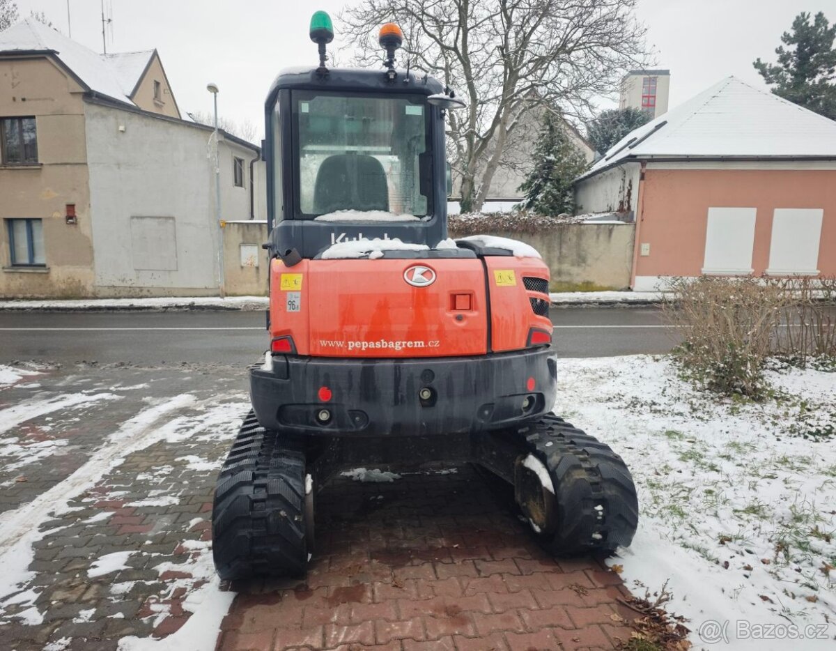 Pásový minibagr Kubota U48-4 - 4