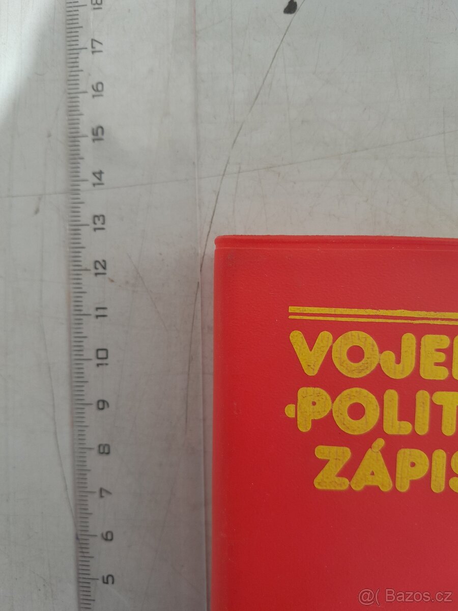 POLITICKO VOJENSKY ZAPISNIK ROCNIK 1985 A 1986 - 4