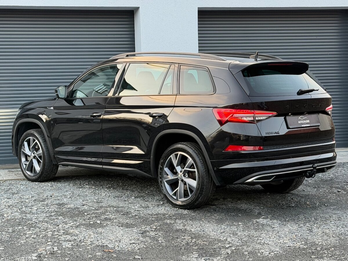 ŠKODA KODIAQ SPORTLINE 4x4 2.0TDI 147KW WEBASTO TAŽNÉ 7 MÍST - 4