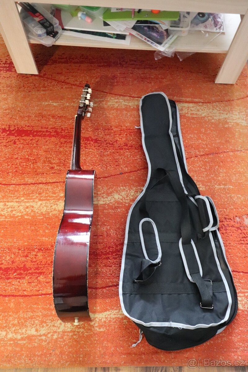 Kytara 3/4 Nylon struny Obal nové záruka - 4