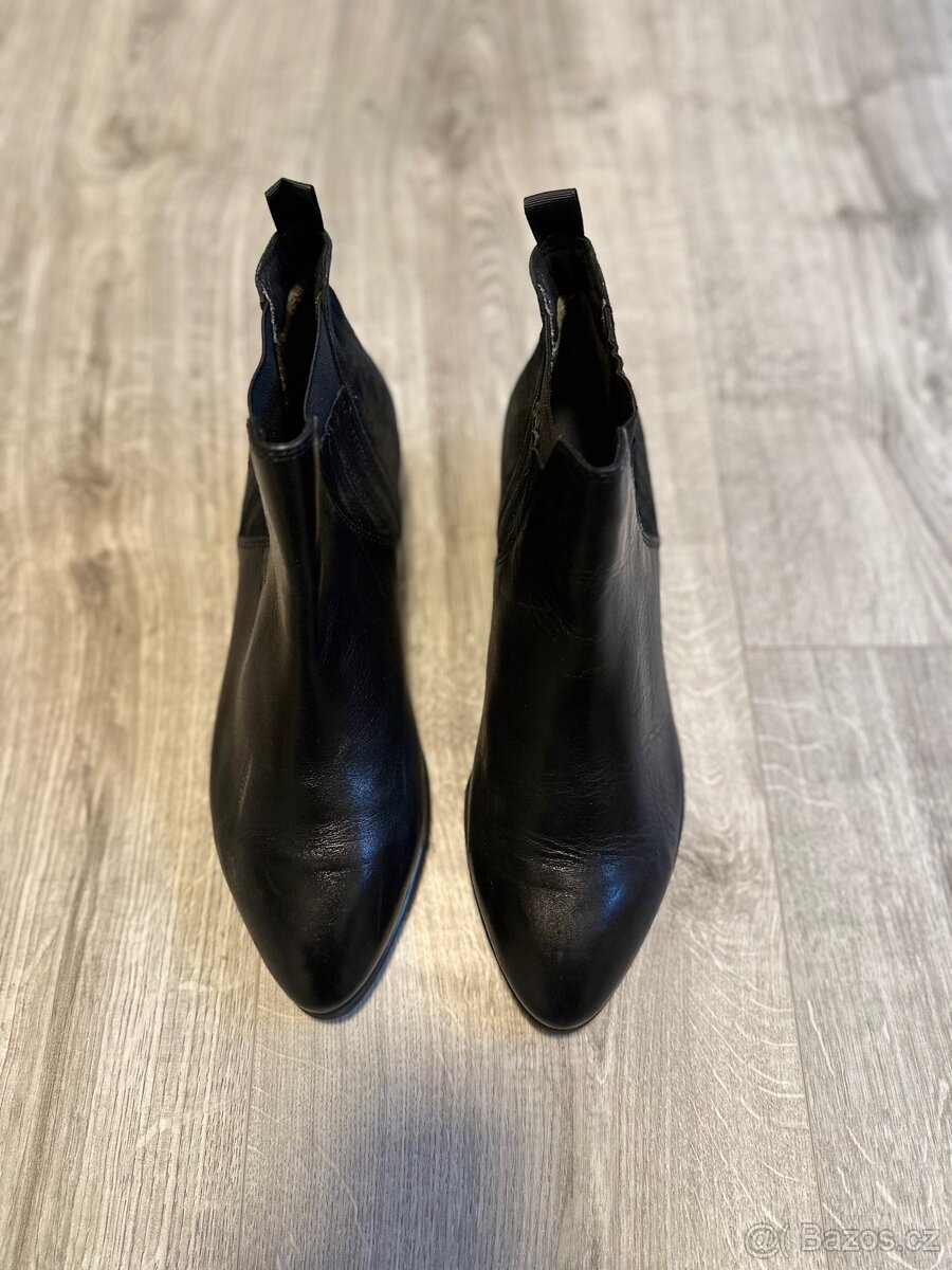 Kozačky Caprice, černé, vel. 40,5 - 4