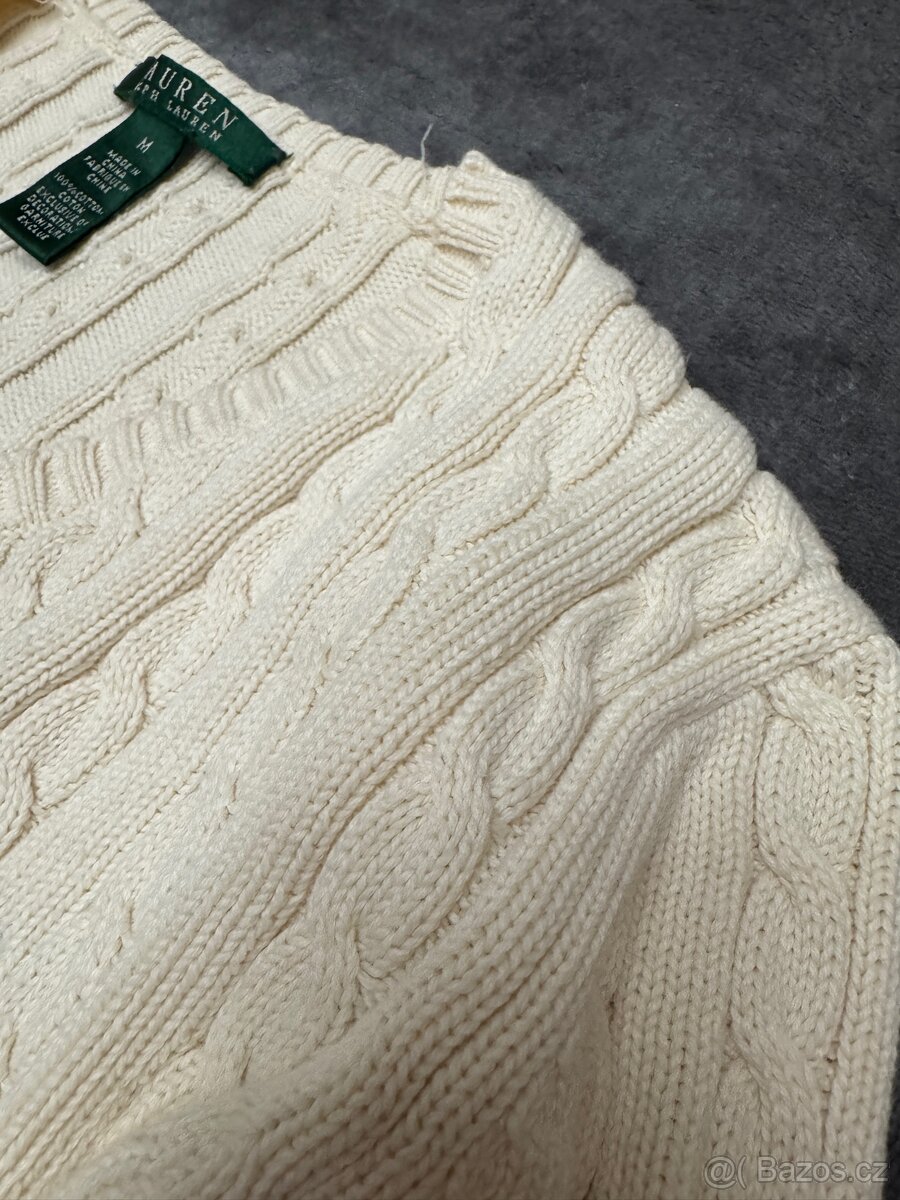 Ralph Lauren svetr M vintage - 4