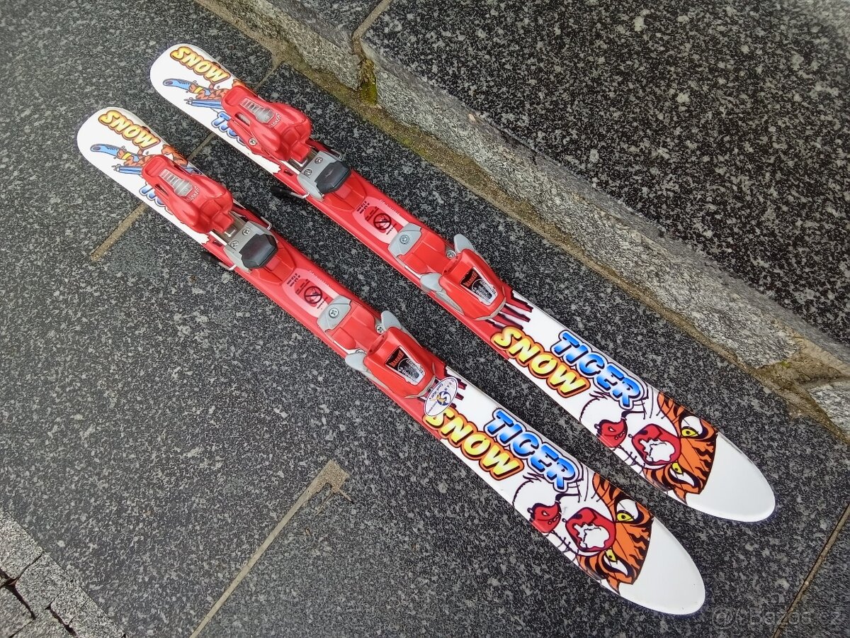 Dětské lyže 90 cm kompletní set - 4