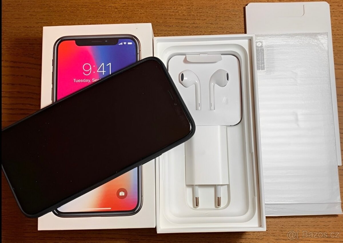 iPhone X Space Gray BATERIE 100% TOP - 4
